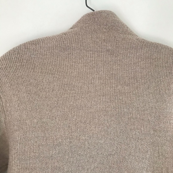 WILFRED ARITZIA MONTPELLIER TAN MOCK NECK SWEATER - Picture 11 of 16